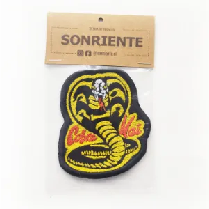 Parche bordado de Cobra Kai