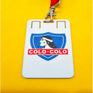 Colo Colo Credencial Impresa en 3D