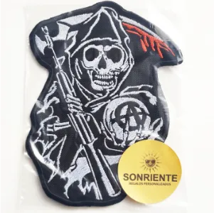 Espaldera Bordada de Sons Of Anarchy