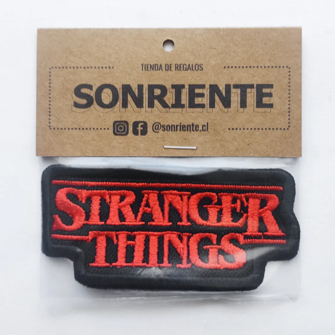 Stranger Things Parche bordado
