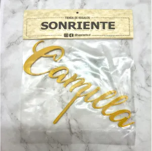 Camilla Topper para tortas Impresa en 3D