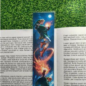 Marcador de Libros de Zelda Ocarina of Time