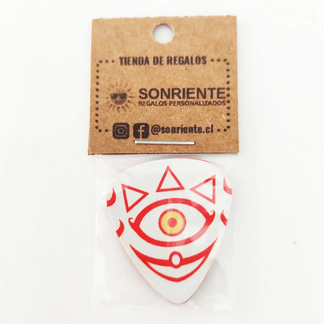 Uñeta con diseño de la Máscara de la Verdad del juego Zelda Majoras Mask