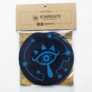 Zelda Símbolo Sheikah Posavasos de Cristal