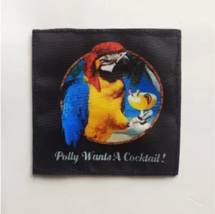 Polly Wants a Cocktail! Parche sublimado